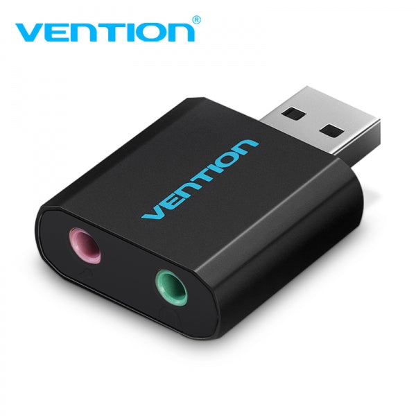 Vention VAB-S17-B placa de som 2.1 canais USB