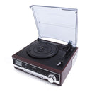 TOCA-DISCOS COM RÁDIO PLL, ALTO-FALANTES EMBUTIDOS CR 1113, 33 X
