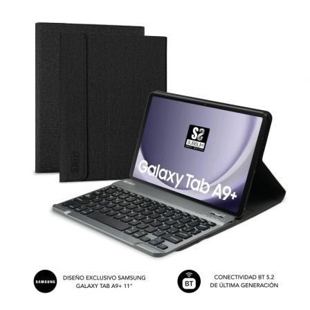 FUNDA CON TECLADO SUBBLIM KEYTAB PRO BT PARA TABLETS SAMSUNG GALA