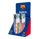 CANETA FC BARÇA, TINTA 4 CORES, MODELOS VARIADOS