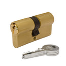 CILINDRO F5S3535L DE LATÃO 70MM (35+35MM) CAM LONGO 15MM. COM 3 C