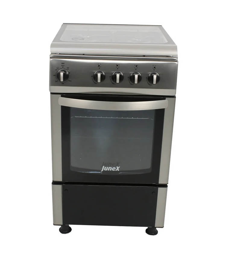 JUNEX FOGAO 50X50CM 4GAS BUT ESTUFA INOX A