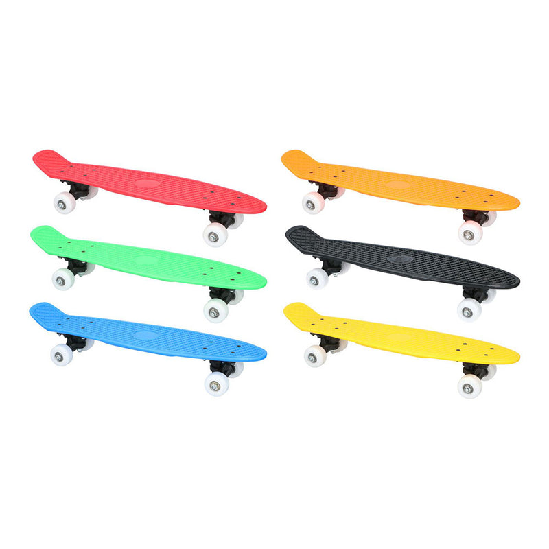 SKATEBOARD 57,2CM CORES VARIADAS NO FEAR