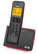 TELÉFONO INALÁMBRICO SPC BLADE 7290RC1 ROJO Y NEGRO