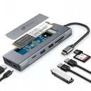 DOCKING USB TIPO-C LEOTEC LEDS07 RANURA SSD M.2 2XUSB 1XUSB TIPO-