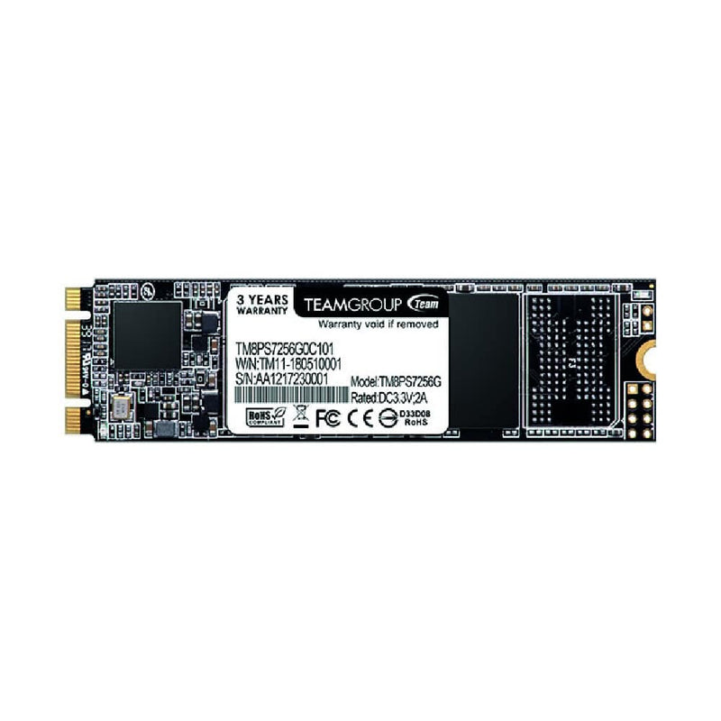 DISCO SSD TEAM GROUP 256GB SATA3 M.2 2280 MS30 - 500R400W