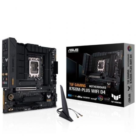 MOTHERBOARD ASUS TUF GAMING B760M-PLUS WIFI D4 - SOCKET INTEL LGA