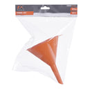 CONJUNTO 4 FUNIS COR LARANJA MEDIDAS: 5X8,5CM/7,2X11CM/10X14,5CM/