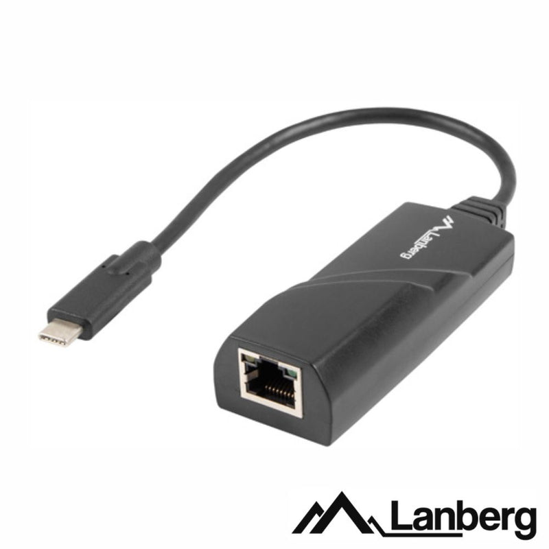 CABO ADAPTADOR USB-C 3.1 RJ45 1GB LANBERG