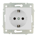 TOMADA BIPOLAR COM T/TL 16A 250V COM OBTURADOR SÉRIE EUROPA SOLER