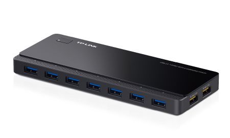 ADAP TP-LINK 7PORTAS USB3.0 HUB C/2 POWER CHARGE, DESKTOP 12V/4A