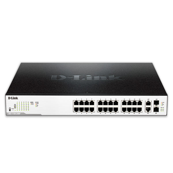 24-PORT 101001000MBPS GIGABIT SMART SWITCH + 2 SFP PORTS