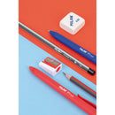 BLÍSTER DE 2 CANETAS P1 (AZUL/VERMELHO) 2 LÁPIS GRAFITO HB E H, B