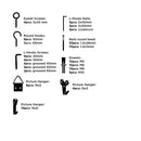SORTIDO DE CAMARÕES ABERTOS E FECHADOS/ESCÁPULAS E GANCHOS PARA Q