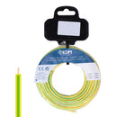 ROLO DE CABO FLEXÍVEL 2,5MM BICOLOR LIVRE DE HALOGÉNEOS 20M