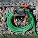 SUPORTE PARA MANGUEIRA DE PAREDE EM PLÁSTICO 24X15X17CM EDM