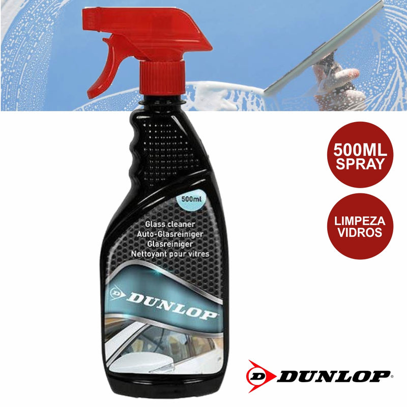 SPRAY DE LIMPEZA VIDROS 500ML DUNLOP