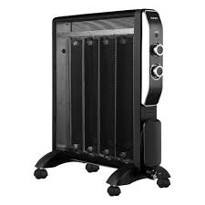 SVAN 4 ELEMENTS MICA RADIATOR 2000W 2 LEVELS BLACK SCRM2000N