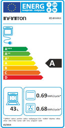 FOGÃO ELÉTRICO INFINITON CCB550V3 3F PRETO