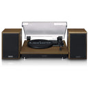 GIRA-DISCOS LENCO LS100( 2 X 10 W - BLUETOOTH  - CASTANHO  )