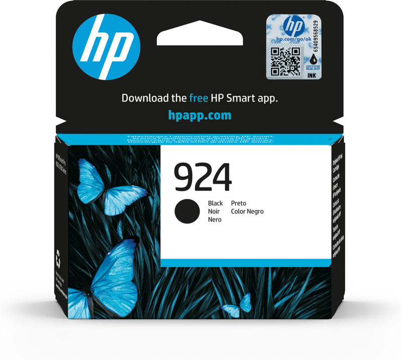 HP Tinteiro 924 Original Preto