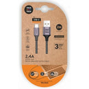 CABLE USB 2.0 TECH ONE TECH TEC2023 USB TIPO-C MACHO - USB MACHO