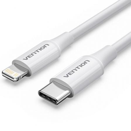 CABLE USB 2.0 TIPO-C LIGHTNING VENTION LAJWF USB TIPO-C MACHO - L