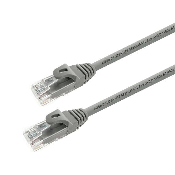 AISENS A145-0328 cabo de rede Cinzento 3 m Cat6a U/UTP (UTP)