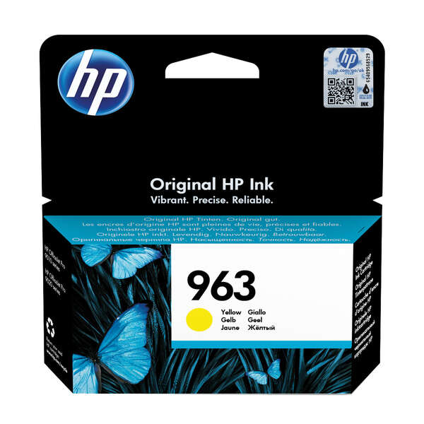 HP Tinteiro Original 963 Amarelo