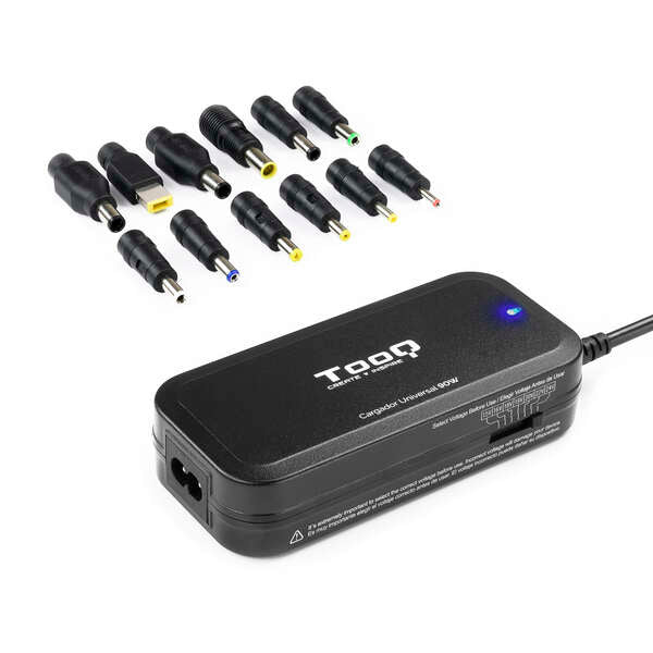 TooQ TQLC-90BS02M carregador de dispositivos móveis Preto Interio