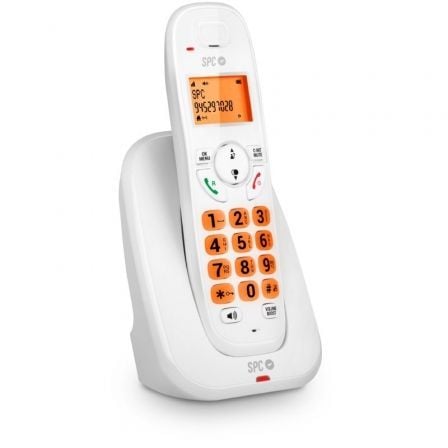 TELEFONE FIXO SEM FIOS SPC KAIRO BRANCO ( 117 GR - BRANCO  - ECRÃ