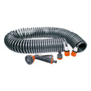 KIT DE MANGUEIRA ESPIRAL ´´REGA FÁCIL´´ COMPRIMENTO TOTAL 15M E
