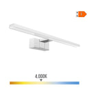 CANDEEIRO LED DE PAREDE 8W 800LM 4.000K LUZ DO DIA 40X12,8X5,10CM
