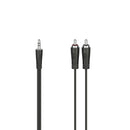 CABLE HAMA 00205110 1X JACK M A 2X RCA M 1,5M