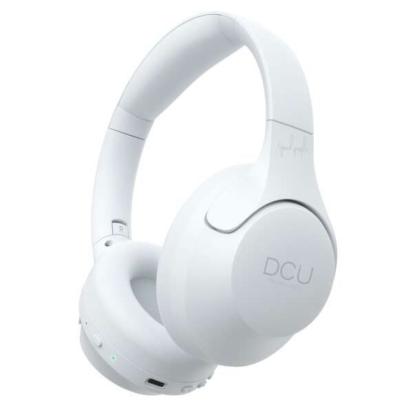 AURICULARES DCU DIADEMA TRUE IMMERSIVE ANC BLANCO