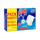 PACK ECONÔMICO INSECT BLOOM 3 UNID. APARELHO + 3 SOBRESSELENTE MO