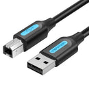 CABLE USB 2.0 IMPRESORA VENTION COQBH USB MACHO - USB MACHO 2M NE