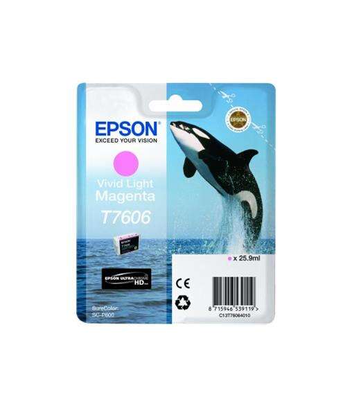 TINTEIRO EPSON MAGENTA VIVO CL. STY. PHOTO SC-P600-C13T76064010