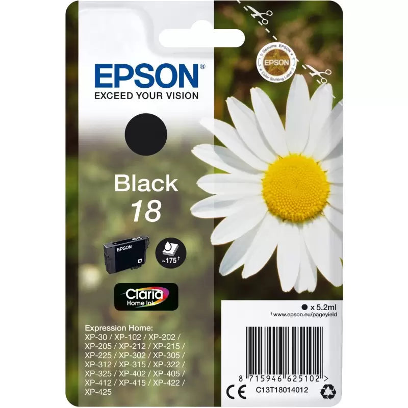 Epson Daisy C13T18014012 tinteiro 1 unidade(s) Original Rendiment