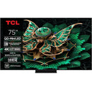 TV TCL 75" 75C7K UHD MINILED GOOGLETV 144HZ B&O