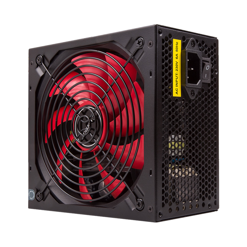 UNYKAch ATX 700W Gaming fonte de alimentação 20+4 pin ATX Preto,