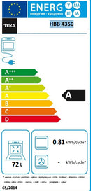 FORNO TEKA HBB 4350 INOX