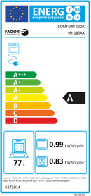 FORNO FAGOR 9H-185AX( MULTIFUNÇÕES  - 77 LITROS - 11 P )