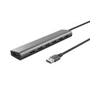 Trust Halyx USB 3.2 Gen 1 (3.1 Gen 1) Type-A 5000 Mbit/s Prateado