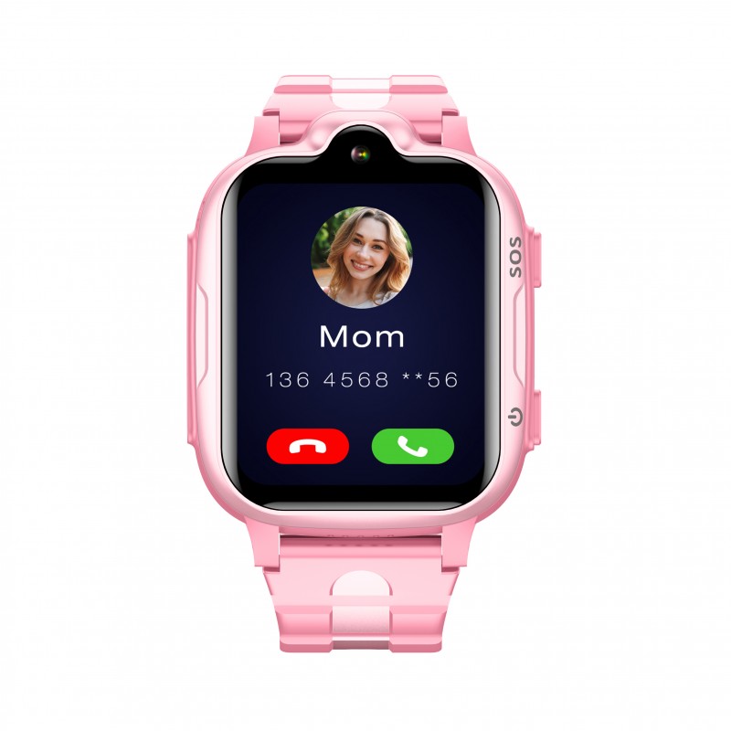 SMARTWATCH DCU 4G NIÑOS GPS+LBS+AGPS+WIFI ROSA