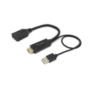 EQUIP ADAPTADOR HDMI  DISPLAYPORT MF PRETO