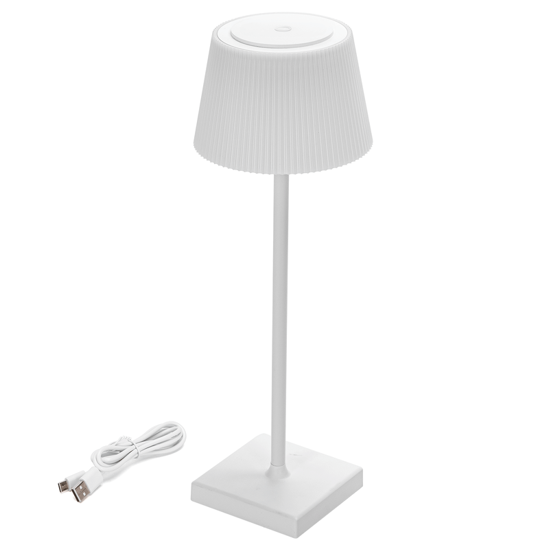 LÂMPADA DE MESA RECARREGÁVEL 4W CCT TOUCH DIMMING E ALTERAÇÃO DE