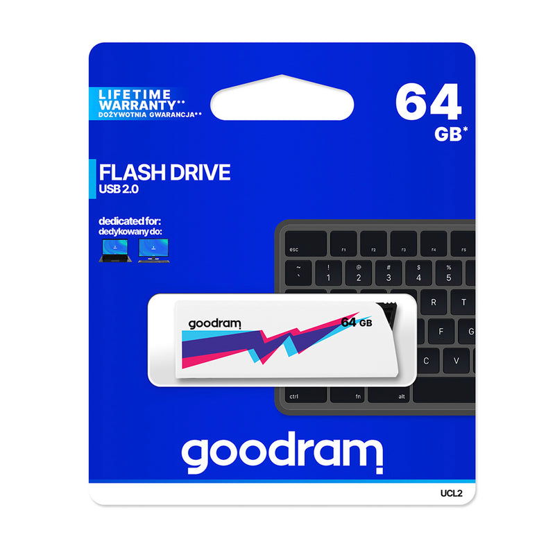 PEN DRIVE GOODRAM 64GB CLICK USB 2.0