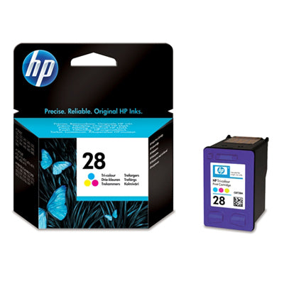 HP 28 tinteiro 1 unidade(s) Original Rendimento padrão Ciano, Mag