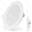 E6 LED  MONTAGEM EM SUPERFICIE QUADRADO 9W NATURAL